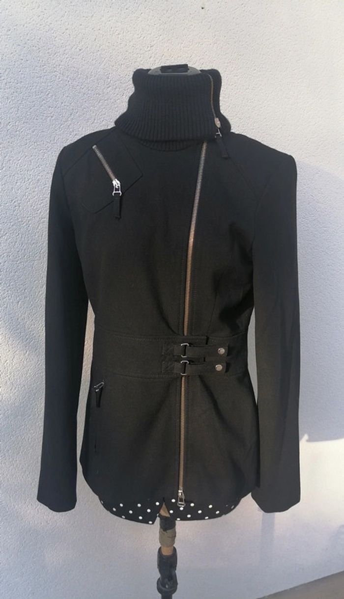 Manteau / veste noir chic Taille M Alain Manoukian - photo numéro 2