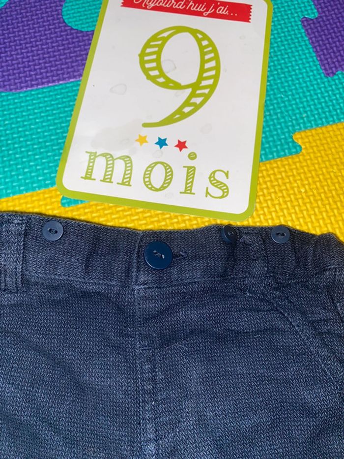 Pantalon bleu marine - photo numéro 4