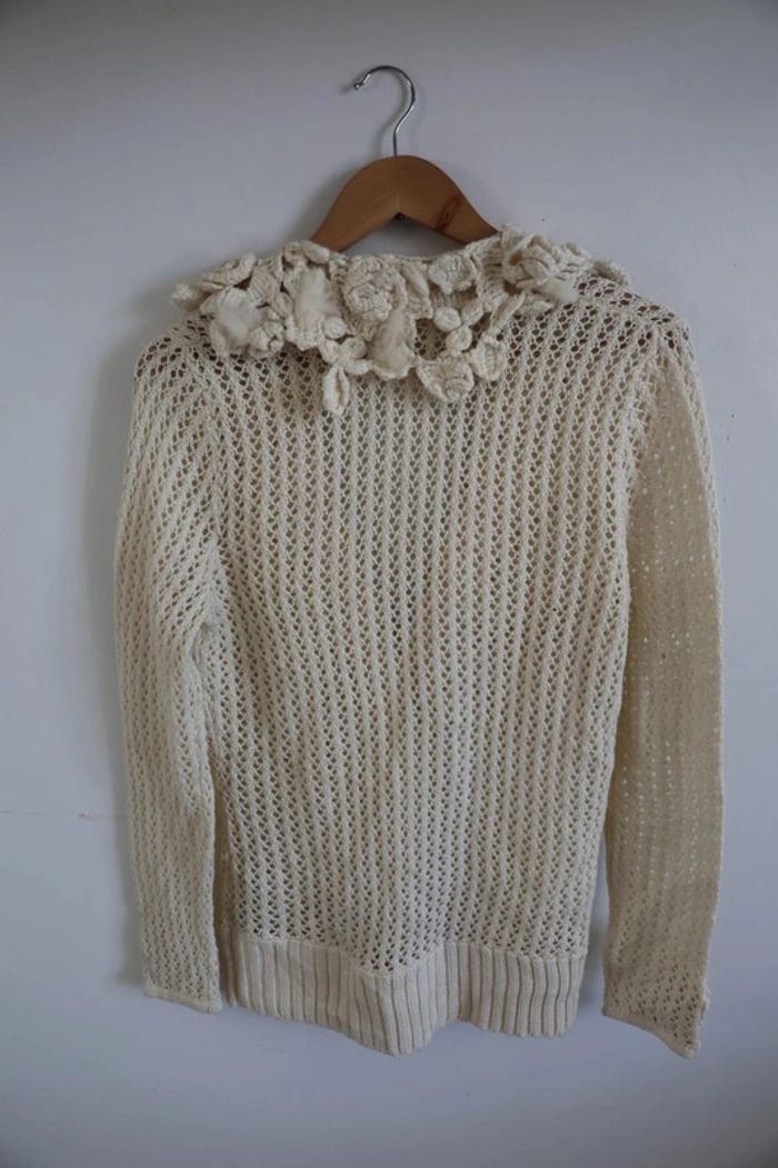 C38 Gilet Crochet Philippe Carat Taille L - photo numéro 3