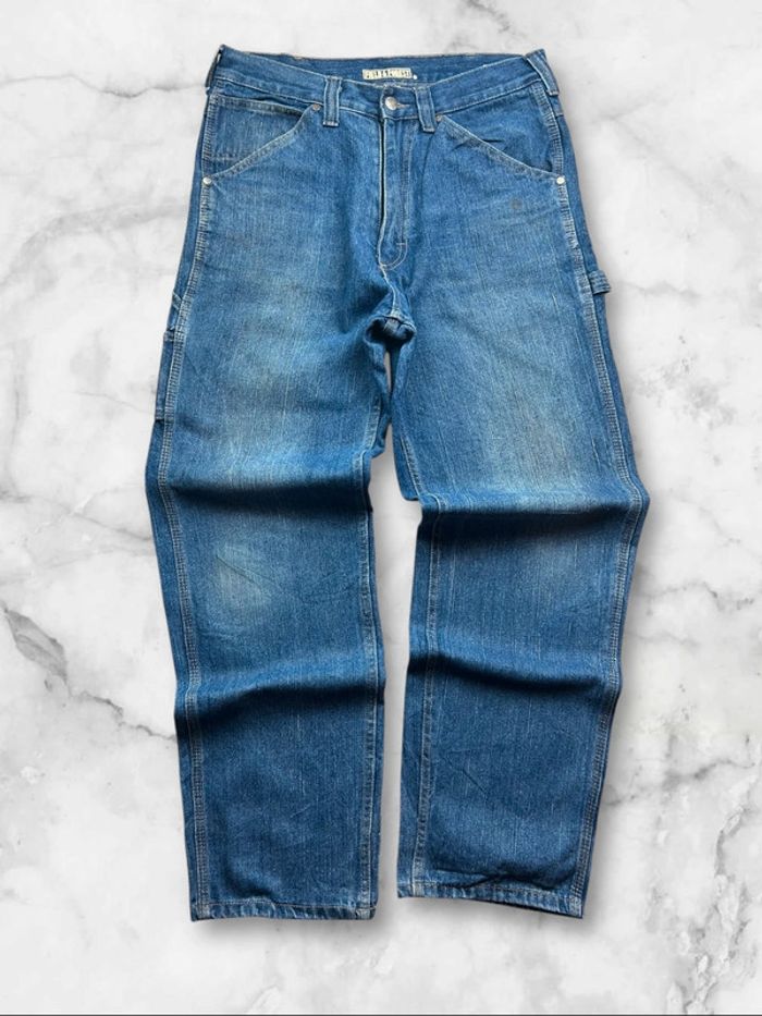 Jean Carpenter Field & Forest Workwear Cargo Vintage 75% Coton 25% Polyester W32 L32 - photo numéro 2