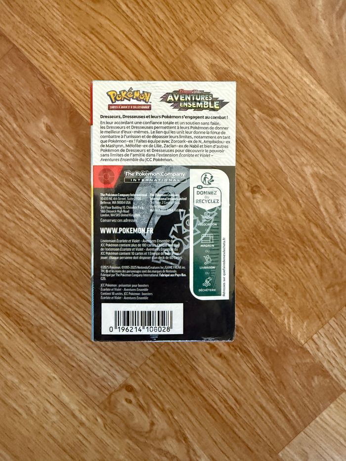 Pokémon Demi display Aventures Ensemble - photo numéro 3