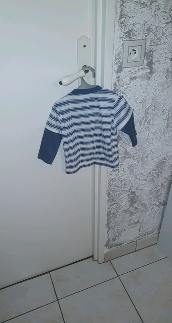 T shirt manches longues 6 mois - photo numéro 2