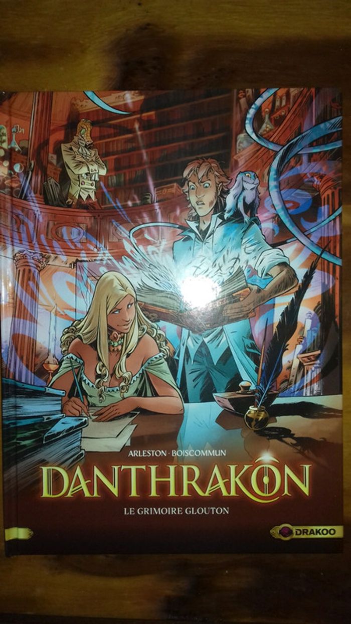 BD danthrakon le grimoire glouton