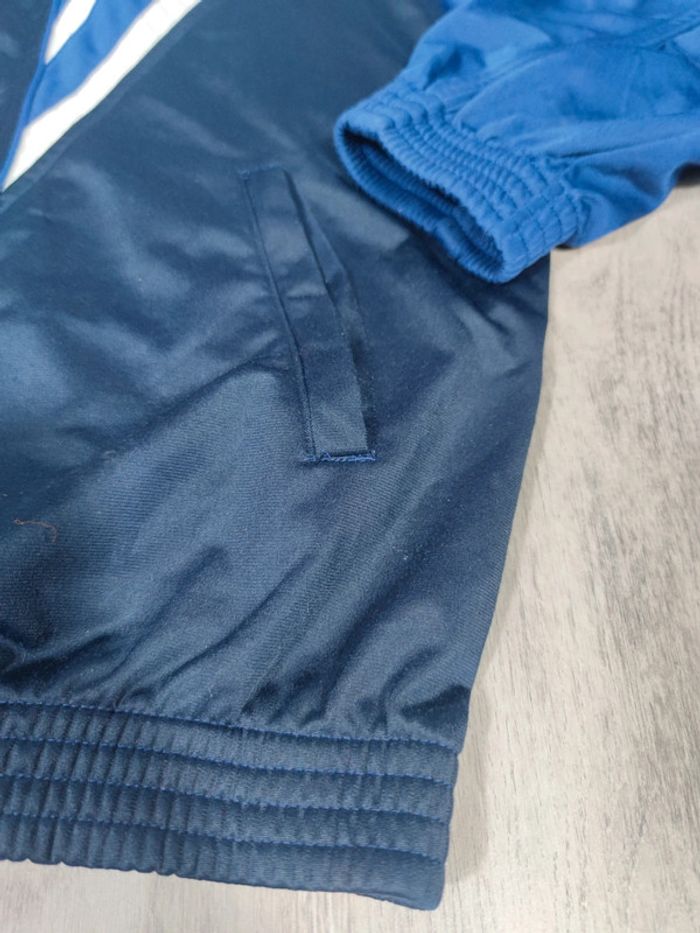 Ensemble Survêtement Champion U.S.A. Vintage Bleu Marine Logo Brodé Blanc Taille M Homme - photo numéro 5