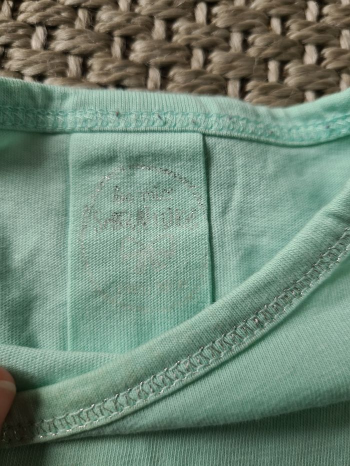 Lot de 2 t-shirts manches courtes "lapin et oiseaux" fille - 3ans - photo numéro 9