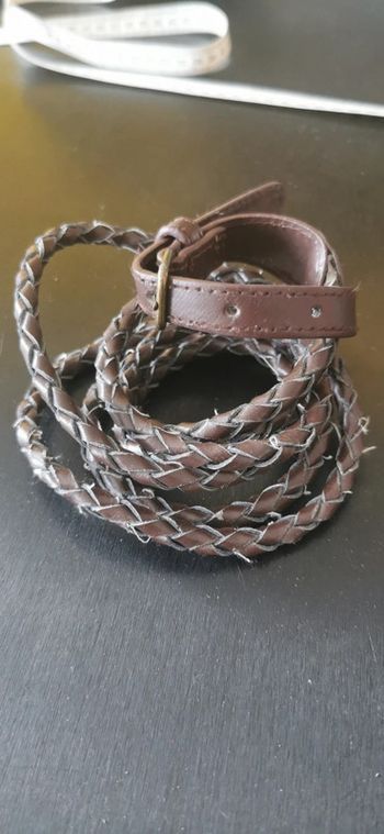 Ceinture tressée