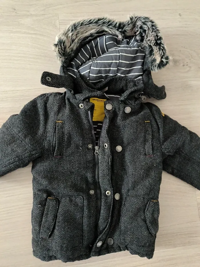 Manteau d'hiver. Orchestra. 18mois