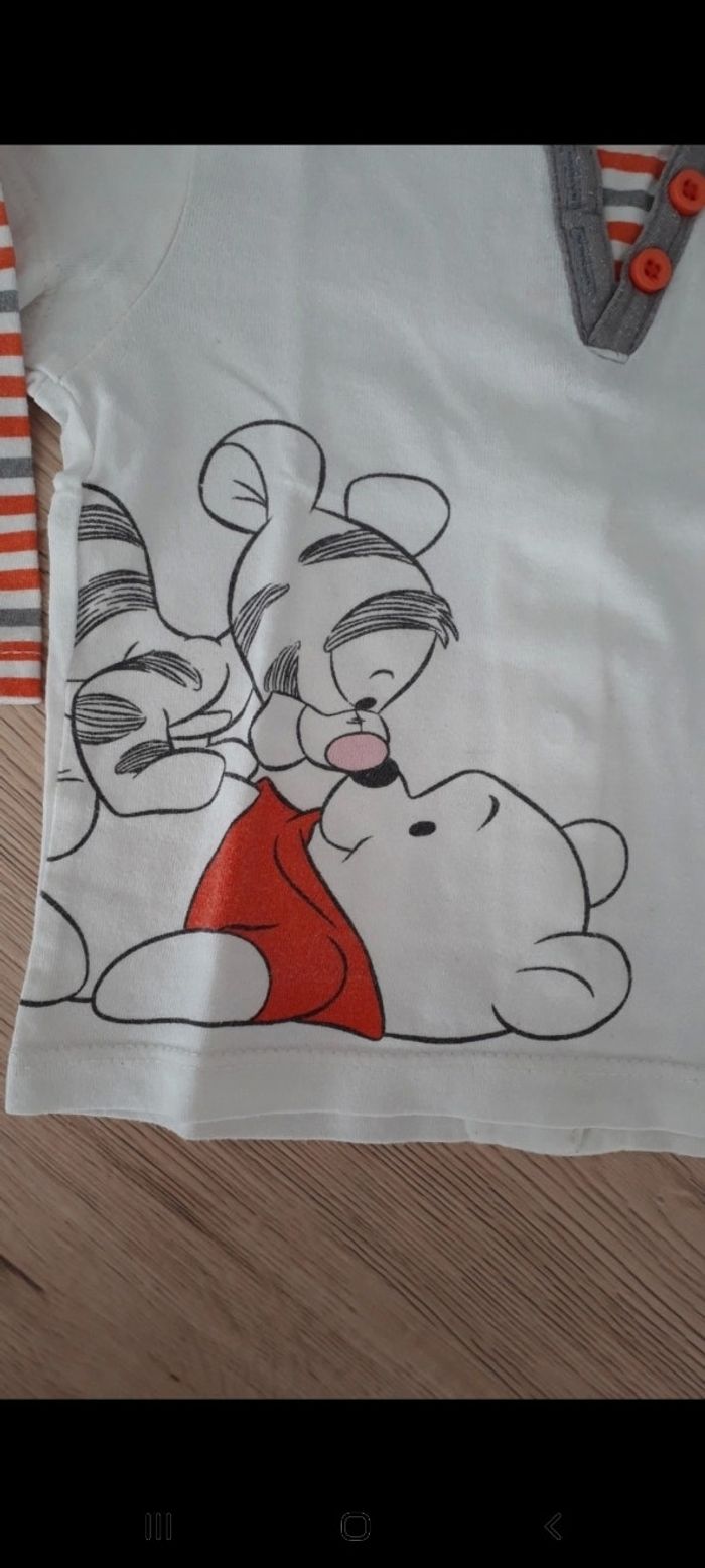 Tee shirt winnie l'ourson - photo numéro 2