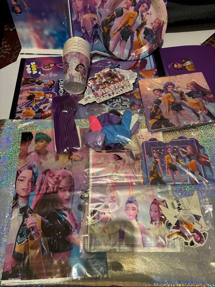 Kit anniversaire Kpop au choix