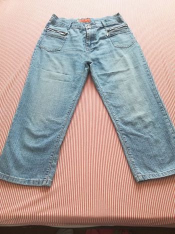 Pantacourt jeans taille 40