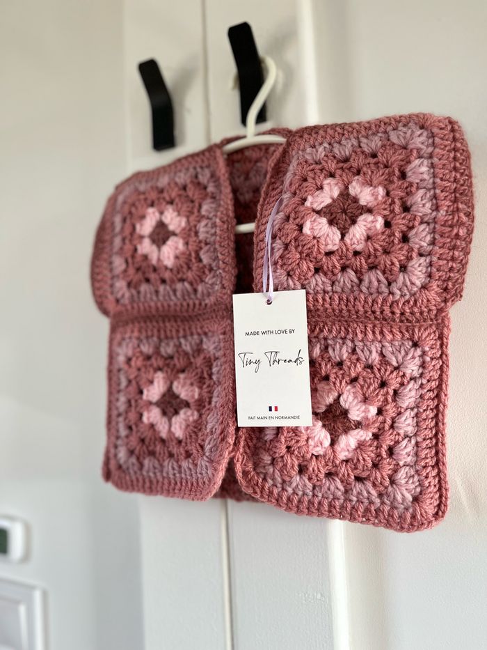 Gilet sans manches “Brume de Rose” - photo numéro 8
