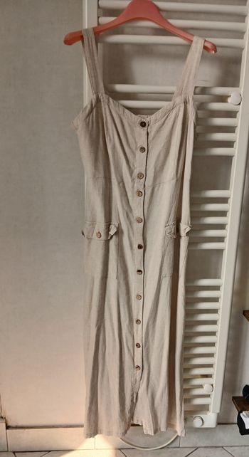 Robe longue en lin
