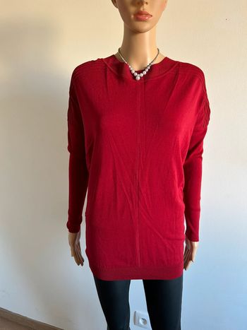 Pull rouge bordeaux à manches longues Morgan taille S jamais porté