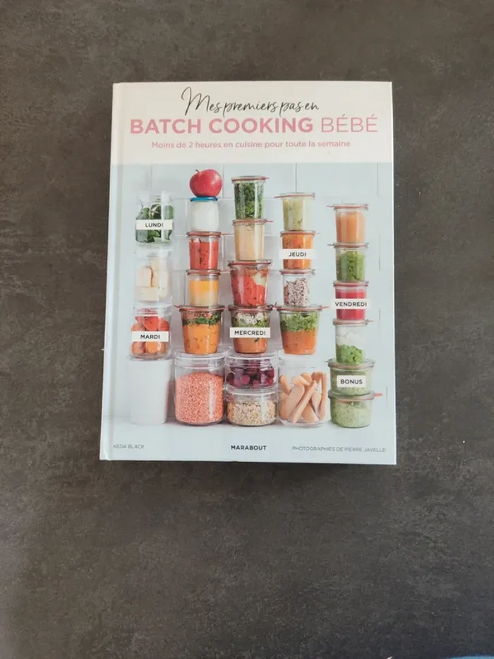Livre cuisine pour bébé