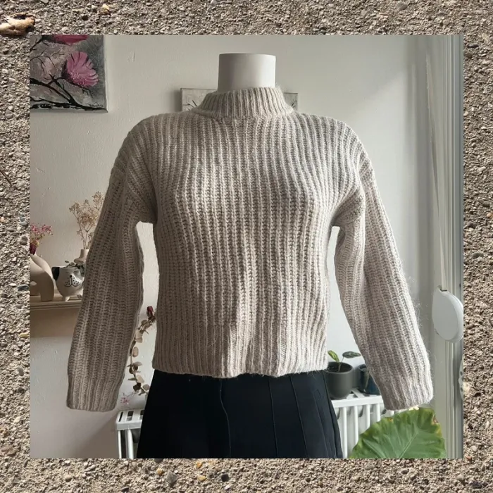 Pull laine d’alpaga femme