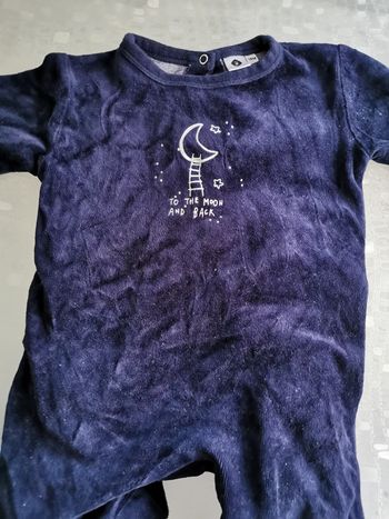 Pyjama bébé marine