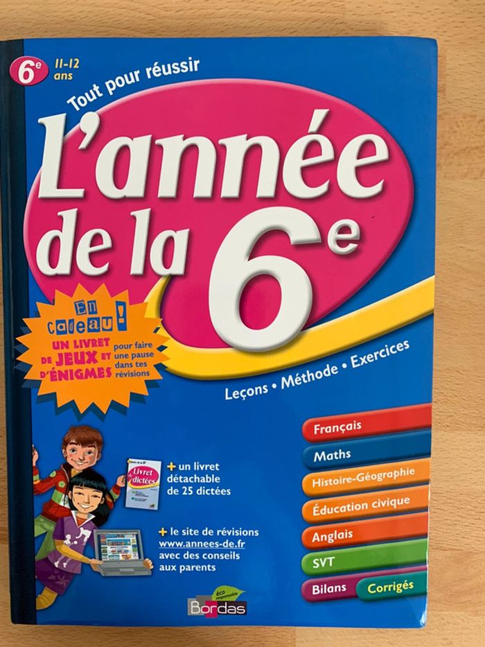 L ´année de la 6e