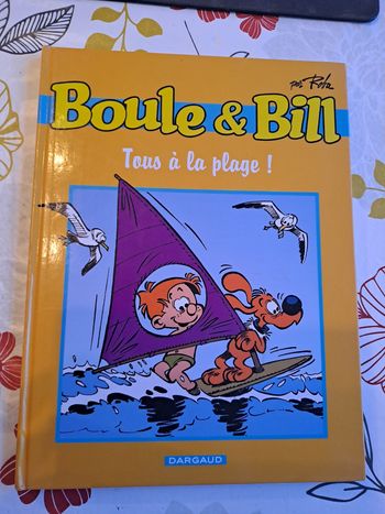 Boule et bill tous à la plage 