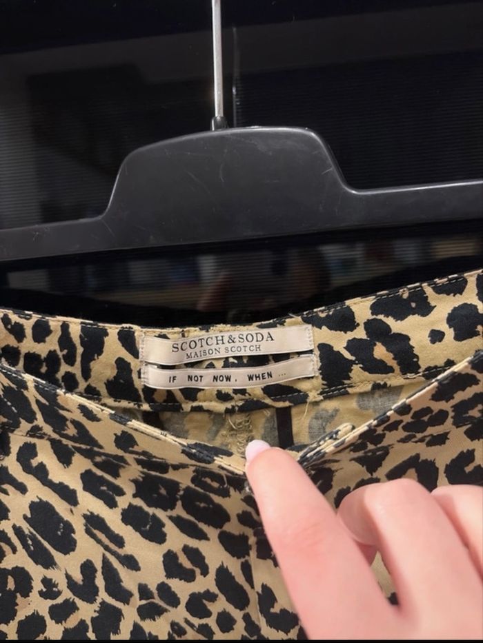 Pantalon léopard Scotch & Soda - photo numéro 3