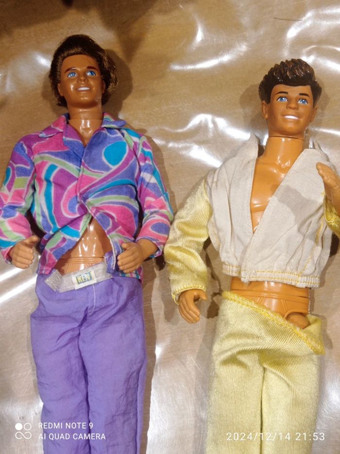 Lot 2 Ken vintage Derek et Ken totally Hair, 1991 - photo numéro 16