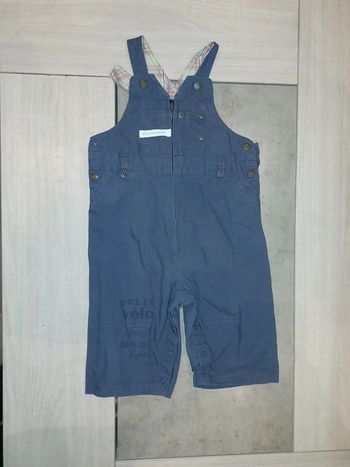 Salopette / sergent major / 9 mois