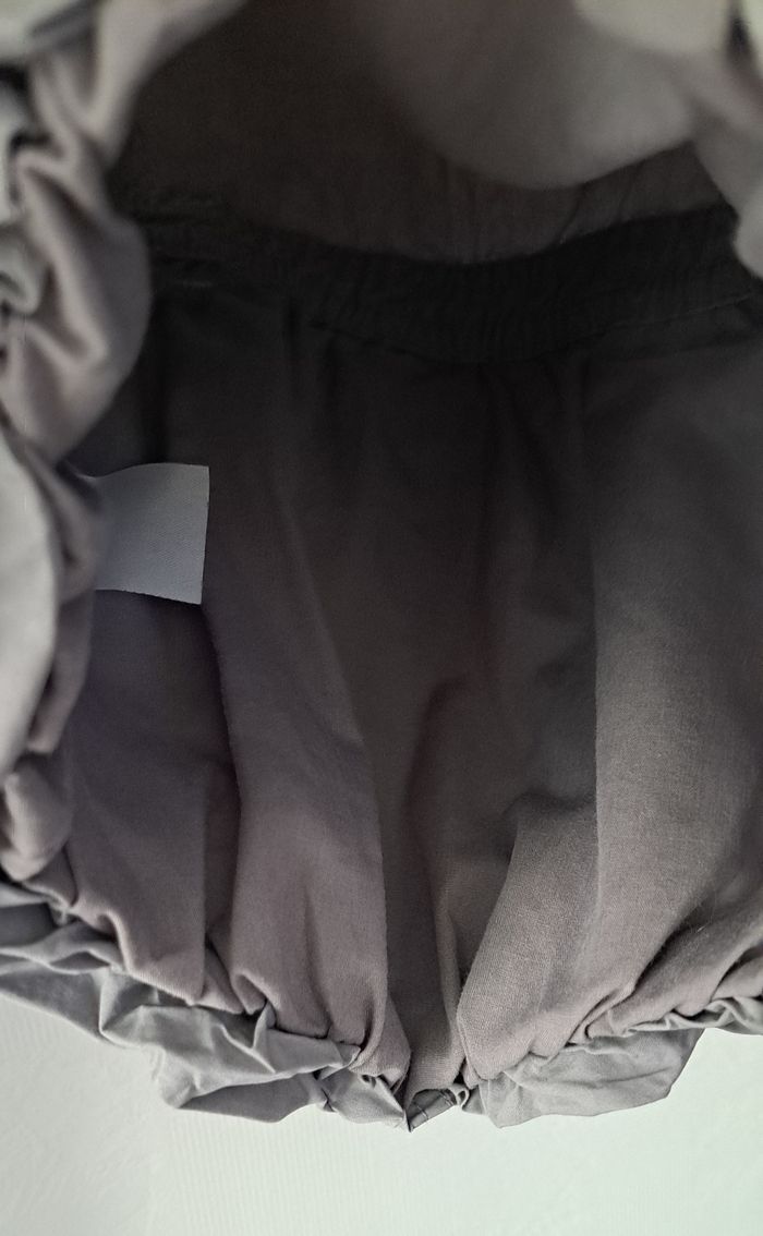Robe grise à bretelles effet boule 2 ans - photo numéro 8