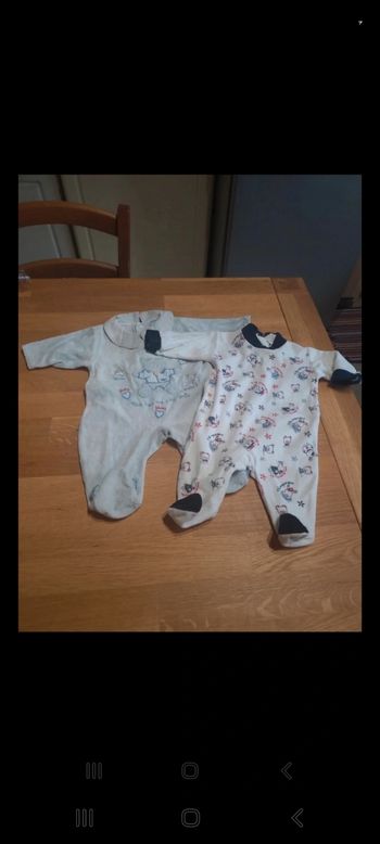 Lot de deux pyjamas