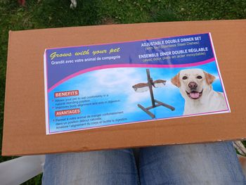 Support Gamelles a chien
