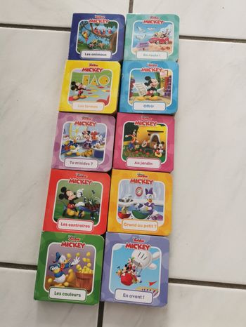 Ensemble livres mickey