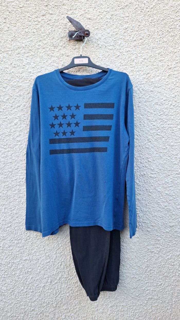 😴 Pyjama 2 pièces Kiabi Taille XS 14ans