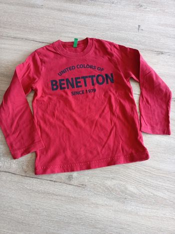 45. T-shirt Benetton 4-5ans 110cm