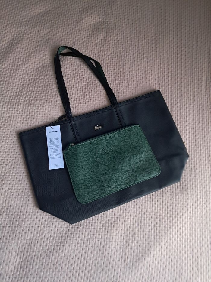Lacoste ensemble sac et pochette - photo numéro 2