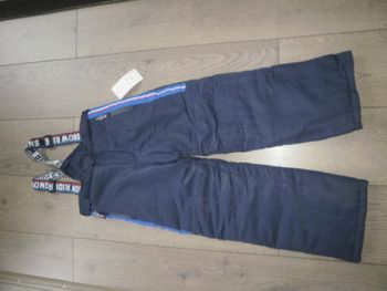 Pantalon de ski avec bretelles amovibles Garçon 8 ans NEUF