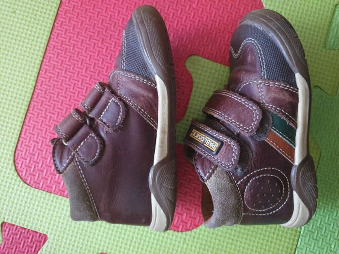 2 paires de chaussures garçon hiver taille 22 Pablovsky cuir - photo numéro 4