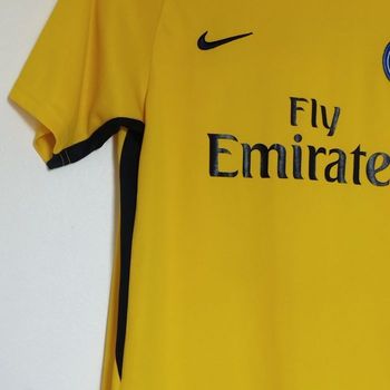 Maillot jaune XL Foot PSG Neymar JR N°10