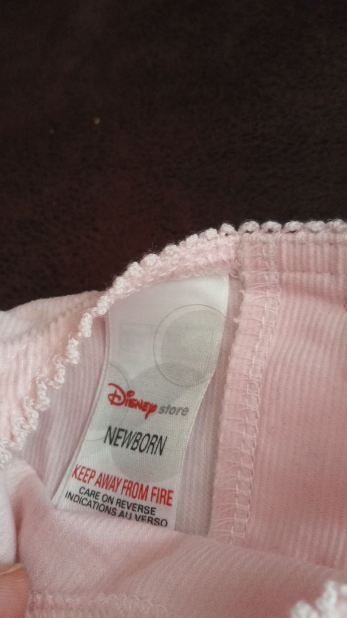 Ravissant petit Ensemble "Disney" pour jeunes demoiselles (Taille nouveau né) - photo numéro 3