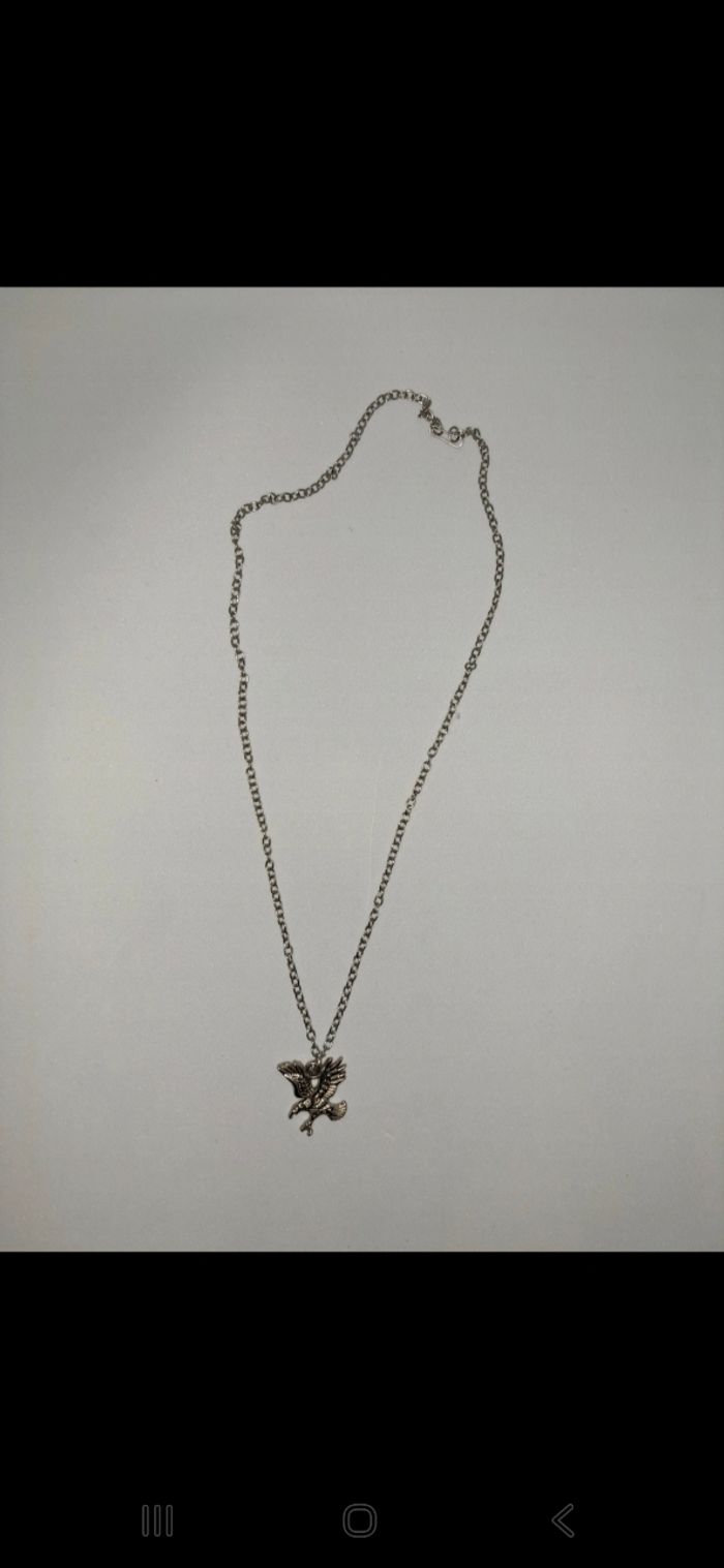 Collier pendentif aigle - photo numéro 2