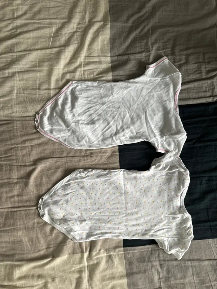 Lot de 2 bodies 36 mois manche courte petit bateau - photo numéro 5
