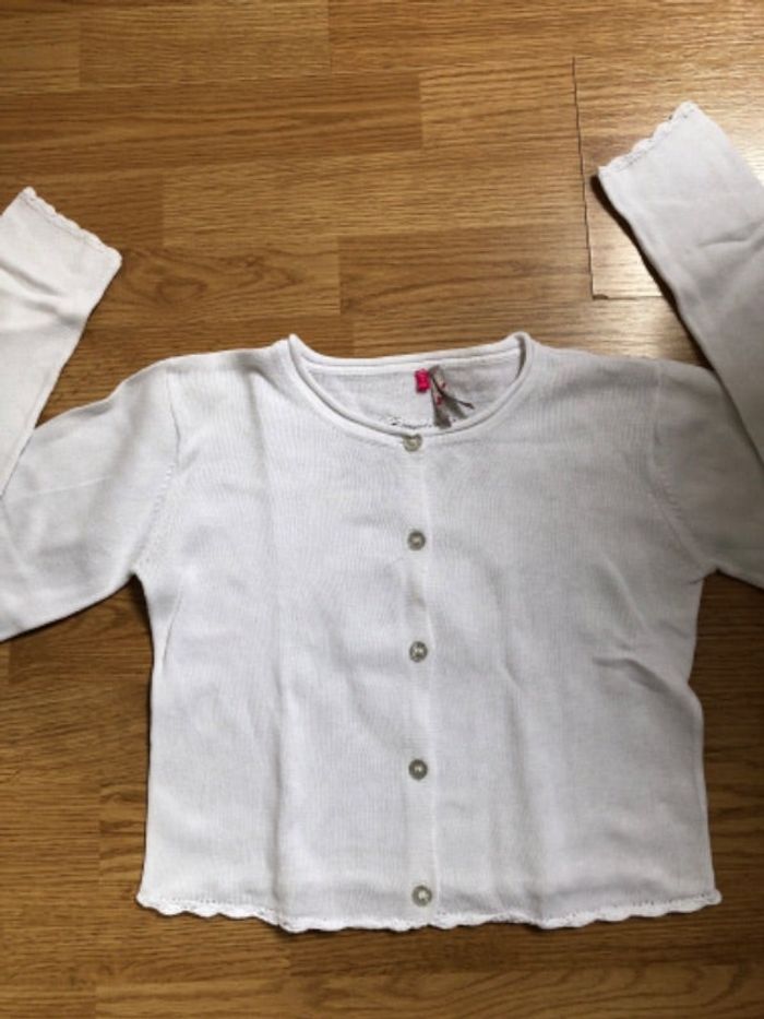 Petit gilet court fille