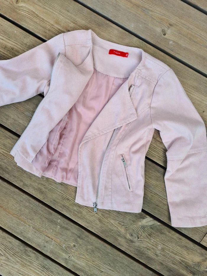 Veste peau de pêche - photo numéro 2