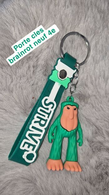 Porte clés brainrot neuf