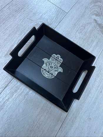 Petit plateau noir