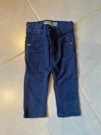 Pantalon Orchestra - "Baby boy"- Bleu Marine - 3 mois