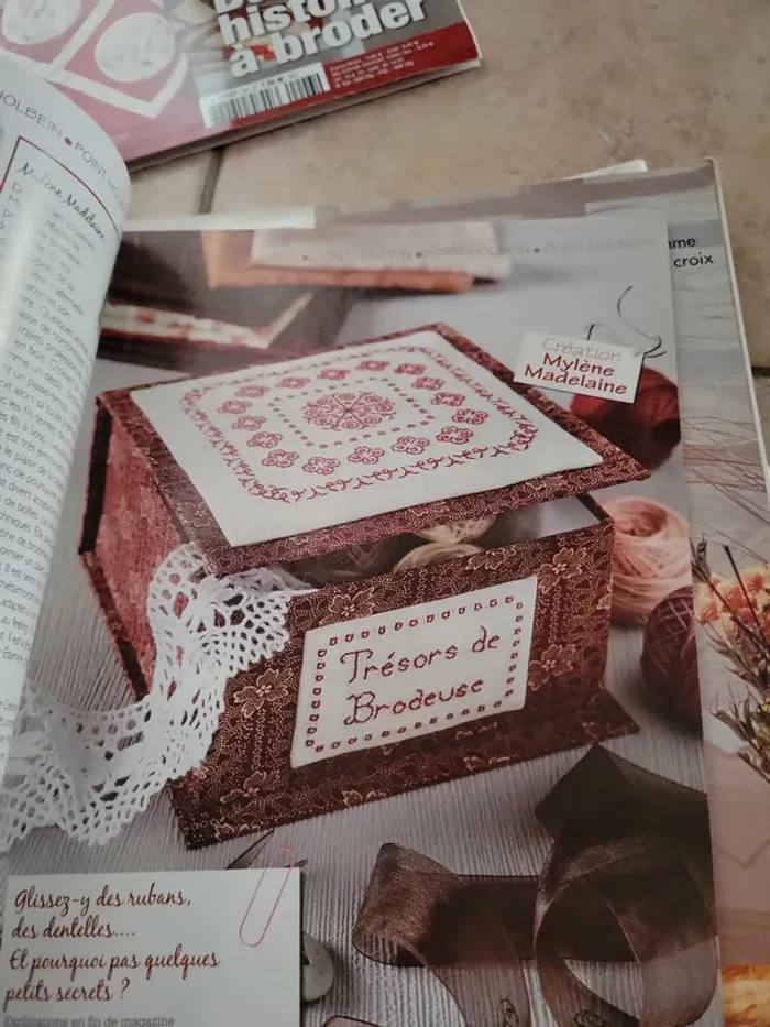 Lot de 7 revues de broderie - photo numéro 14
