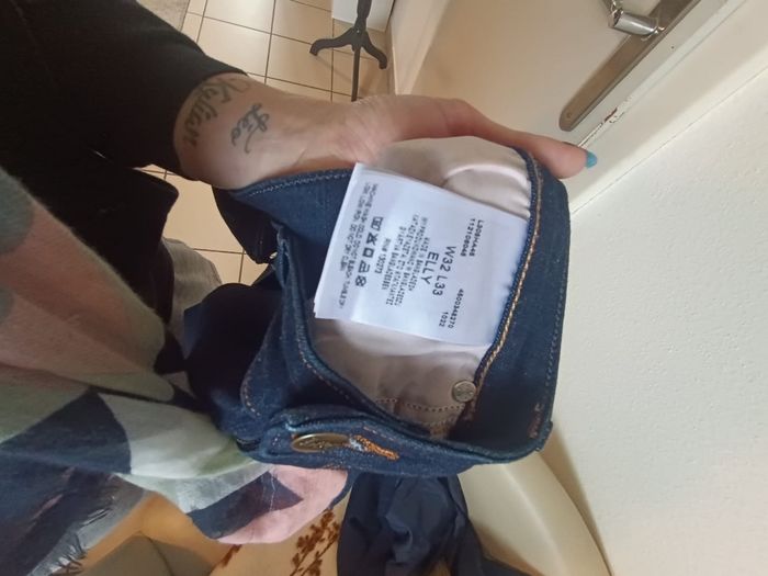 Jeans bleu marine de marque Lee en taille 42. - photo numéro 4