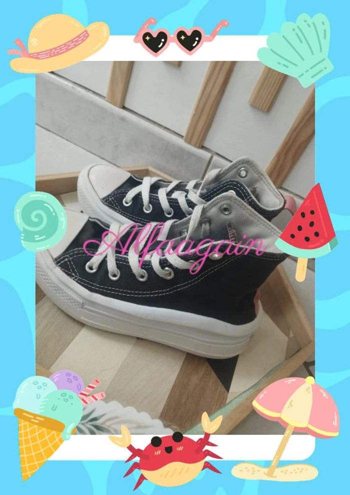 Baskets converse all star compensées 31 - photo numéro 6