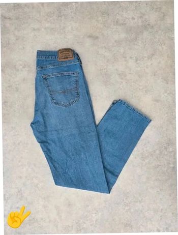 Jeans Levi's Signature W34 FR44 L32 coupe droite bleu Homme Men pan365b