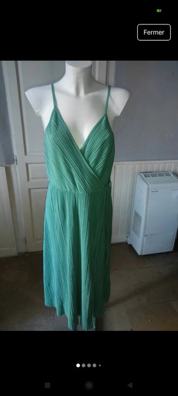Très belle robe longue f78