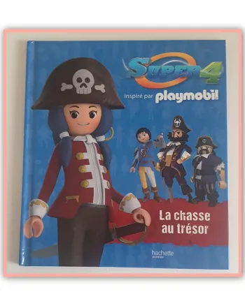 Livre playmobil  la chasse au trésor