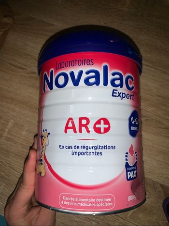 Lait bébé novalac ar+ 1er âge